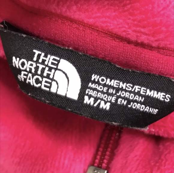 The North Face Women's Soft Pink Full Zipper Jacket Size Medium - Picture 3 of 5
